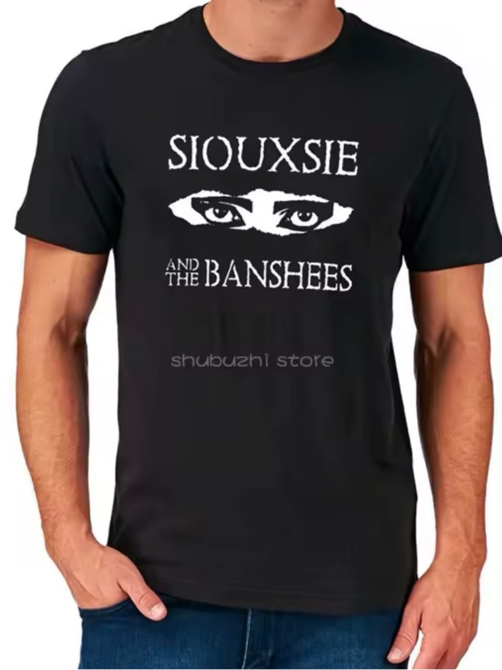 Siouxsie and The Banshees Black Graphic Tee - Men's Shirt